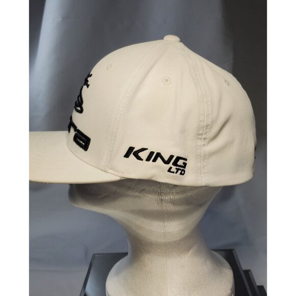 Cobra King LTD Baseball Cap Hat Men's L/XL White Fitted - Picture 2 of 5